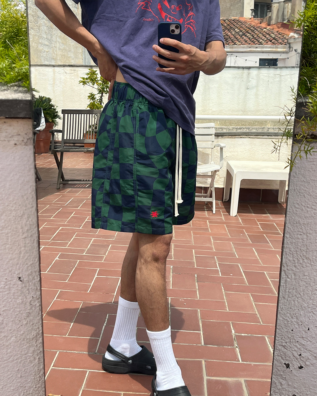 Checks Green/Navy