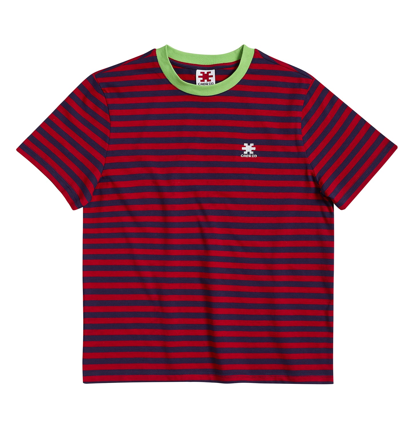 Stripe T-Shirt Red/Navy