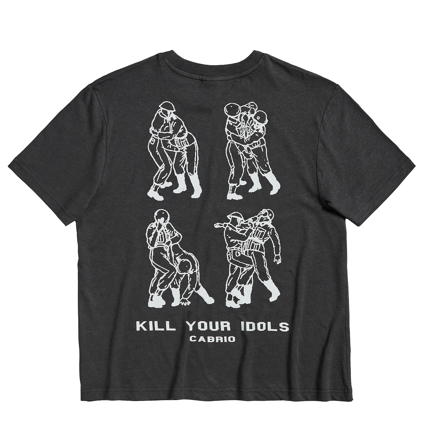 K.Y.I Tee Washed Black