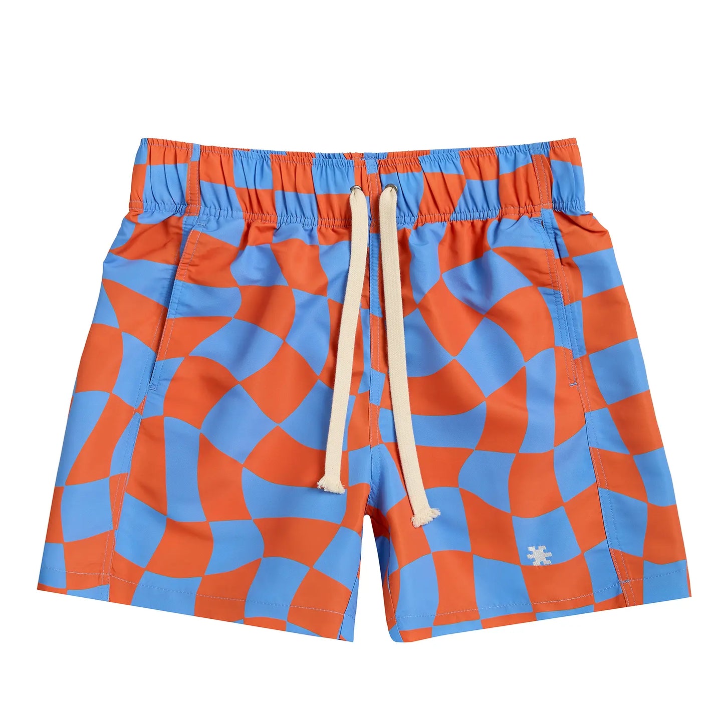 Checks Blue/Orange
