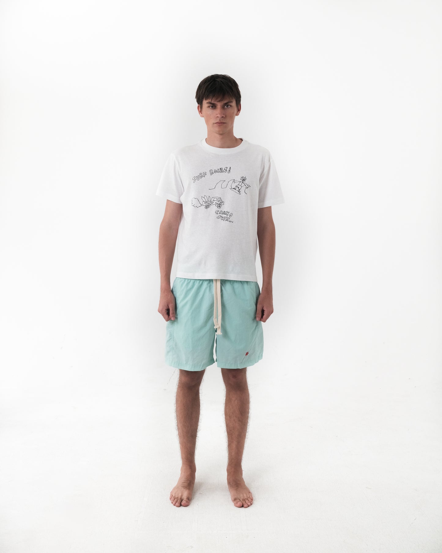 Swimmer T-Shirt White