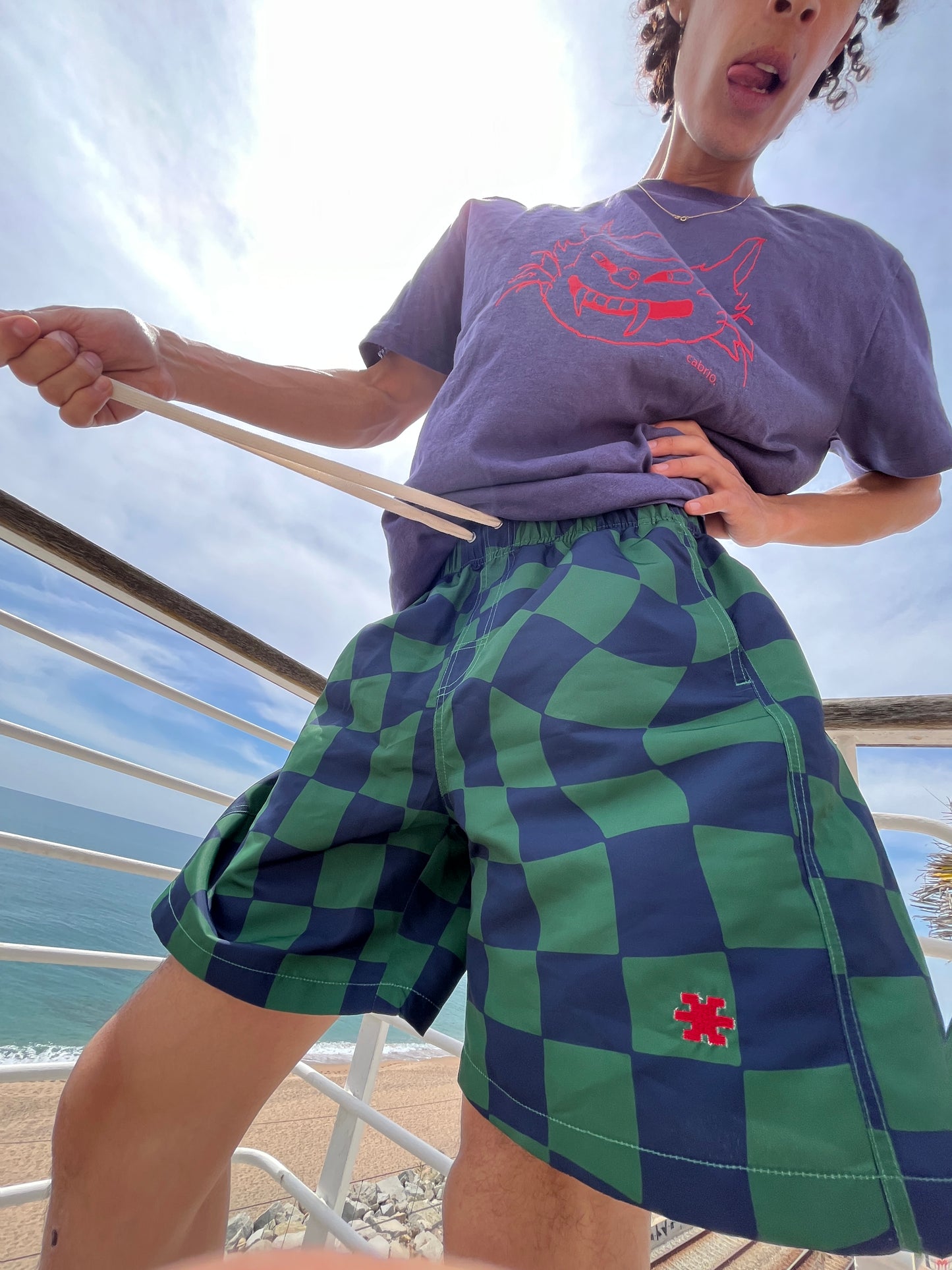 Checks Green/Navy