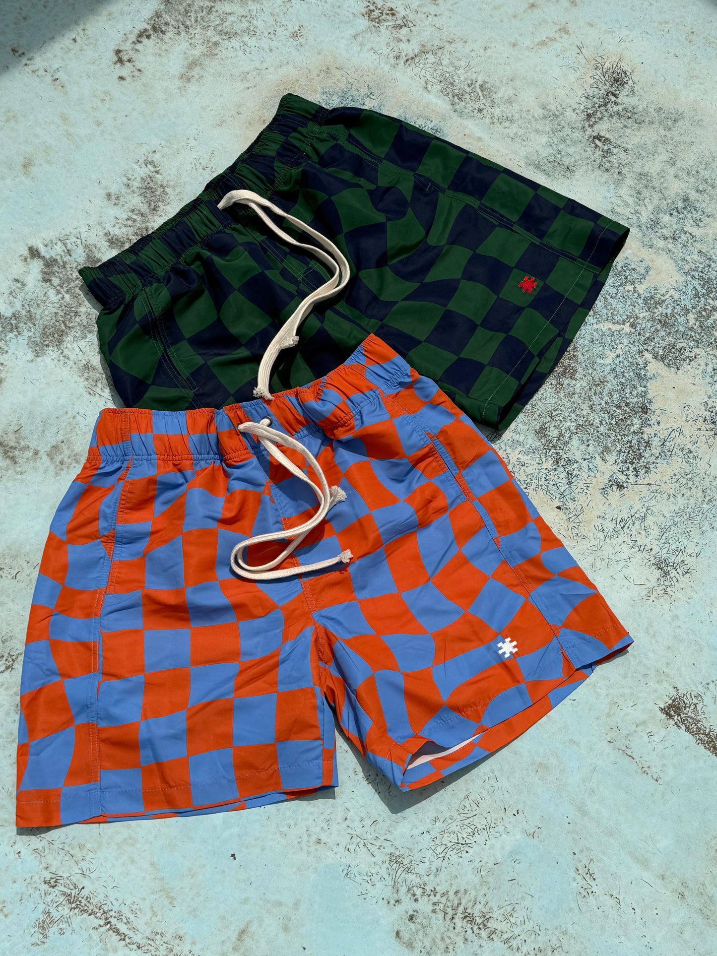 Checks Green/Navy