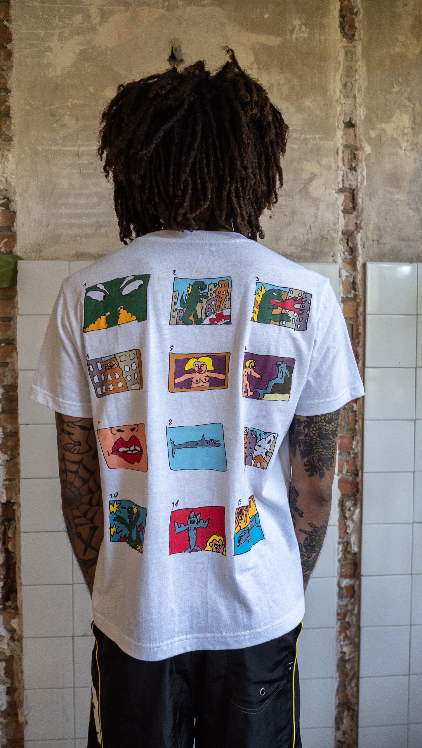 Paranoid Tee White
