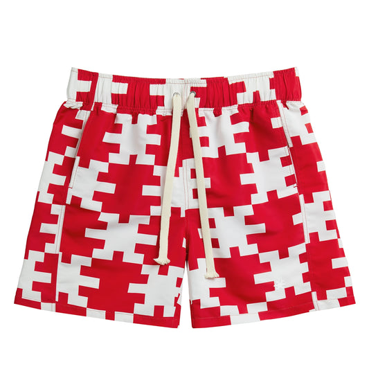 Big Monogram Red