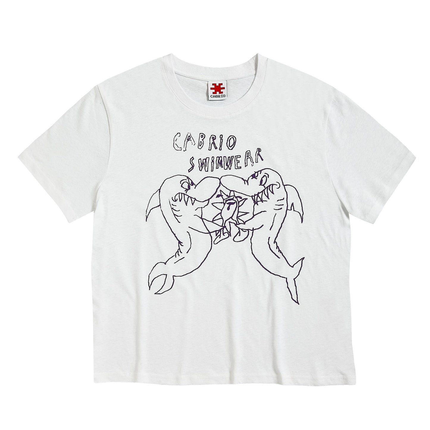 Sharks Tee White