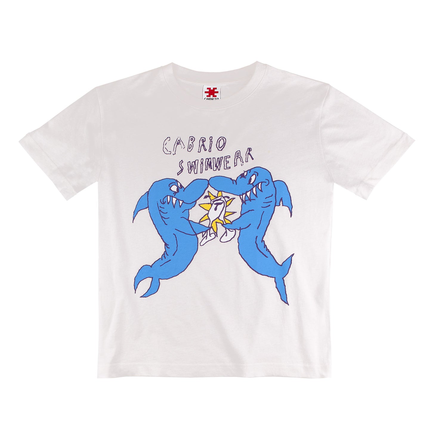 Sharks Tee White
