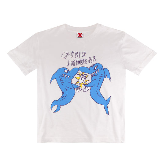 Sharks Tee White