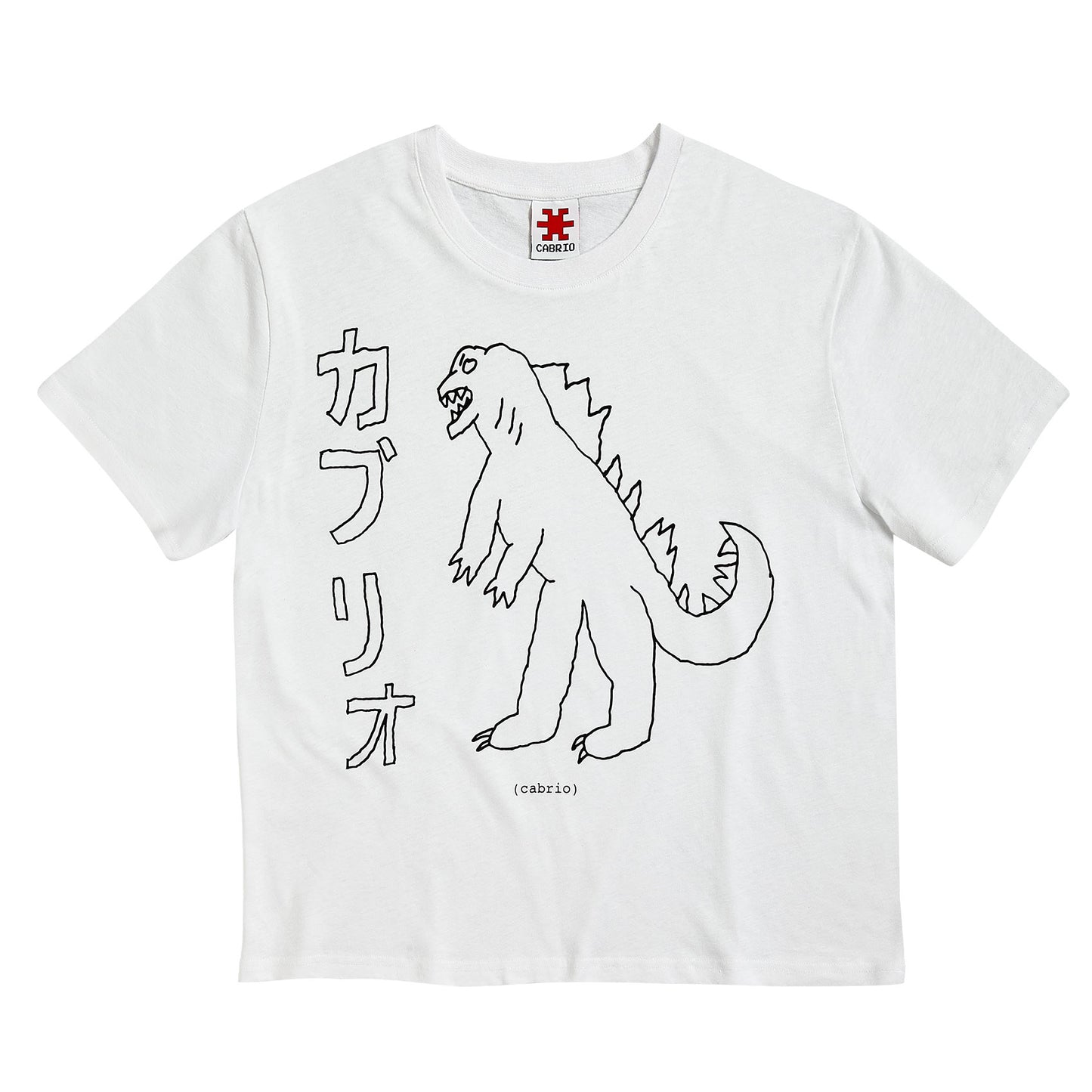 Gozilla Tee White