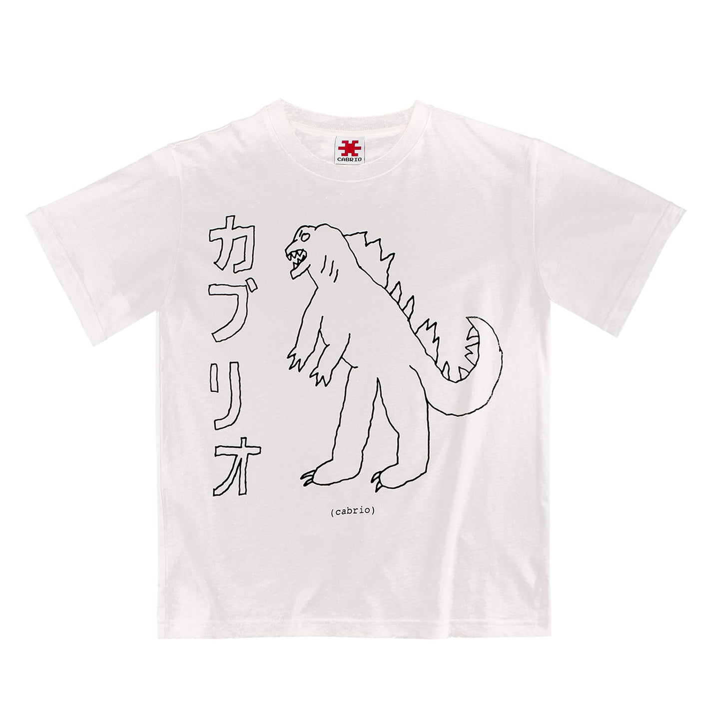 Gozilla Tee White