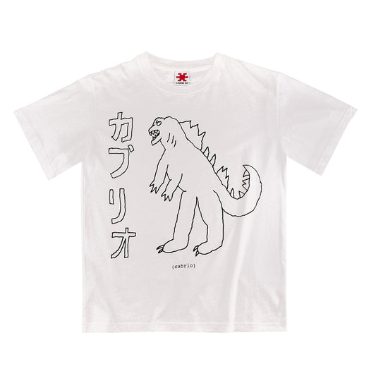 Gozilla Tee White