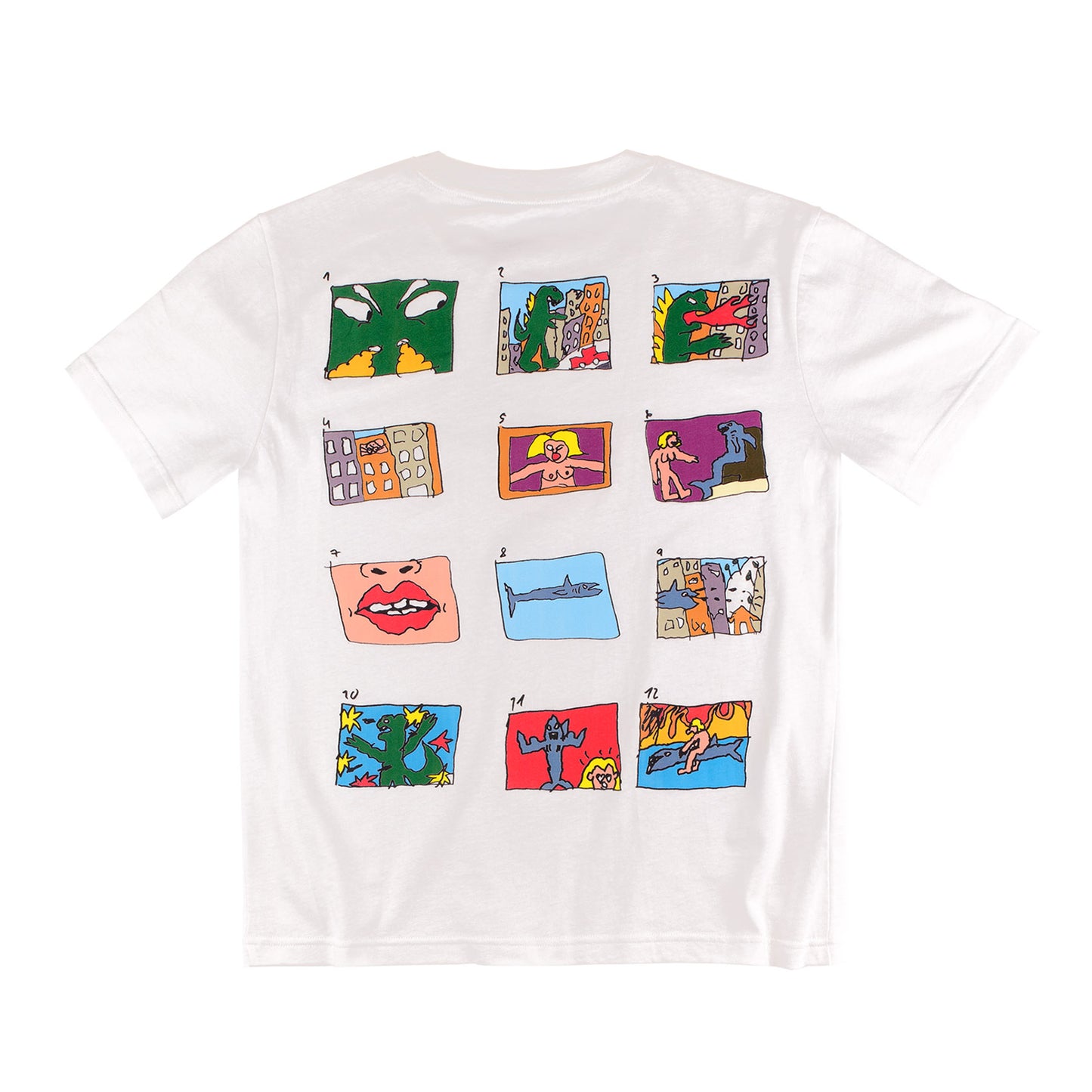 Paranoid Tee White