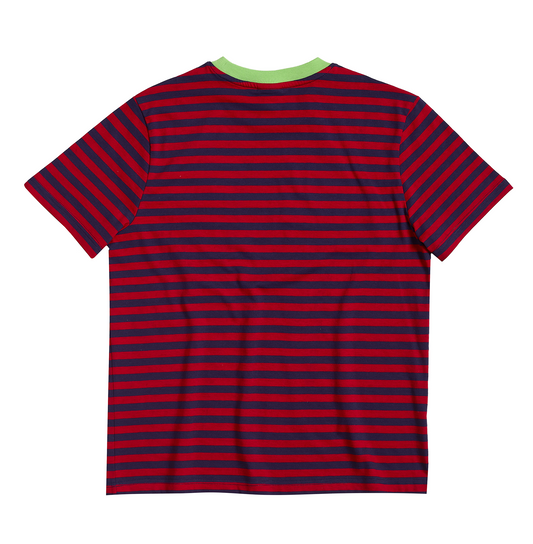 Stripe T-Shirt Red/Navy