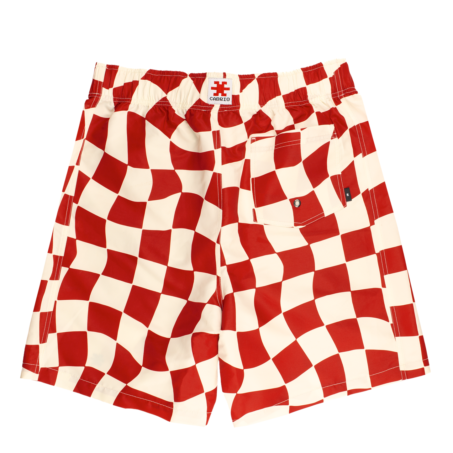 Checks White/Red