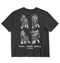 K.Y.I Tee Washed Black
