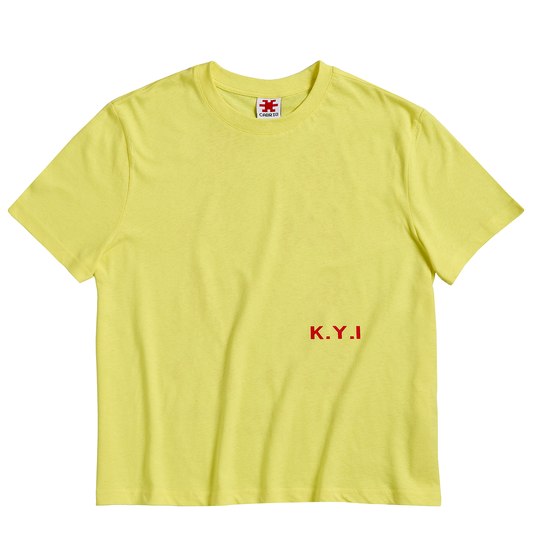 K.Y.I Tee Yellow