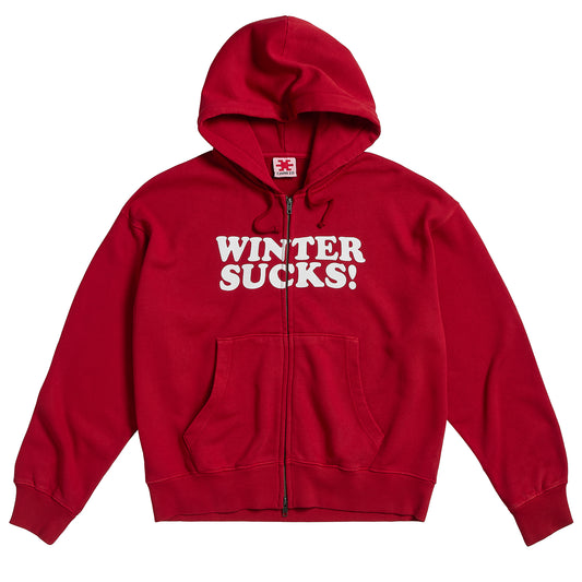 Winter Sucks Zip Hoodie