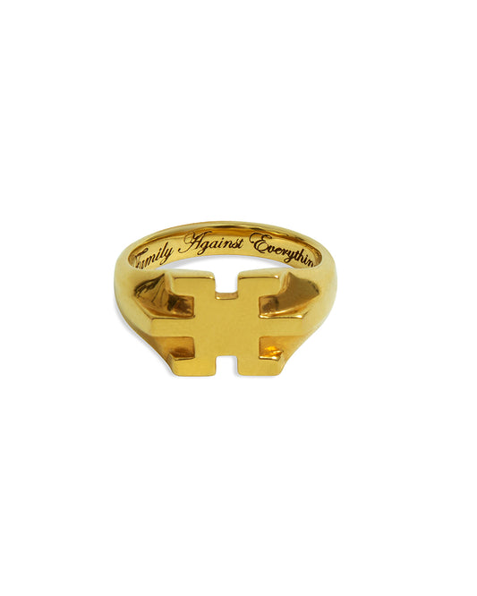 Family Pinky Ring Gold