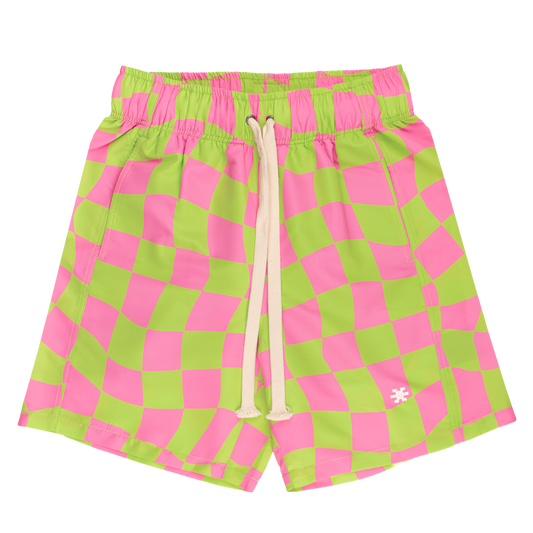 Checks Pink/Green