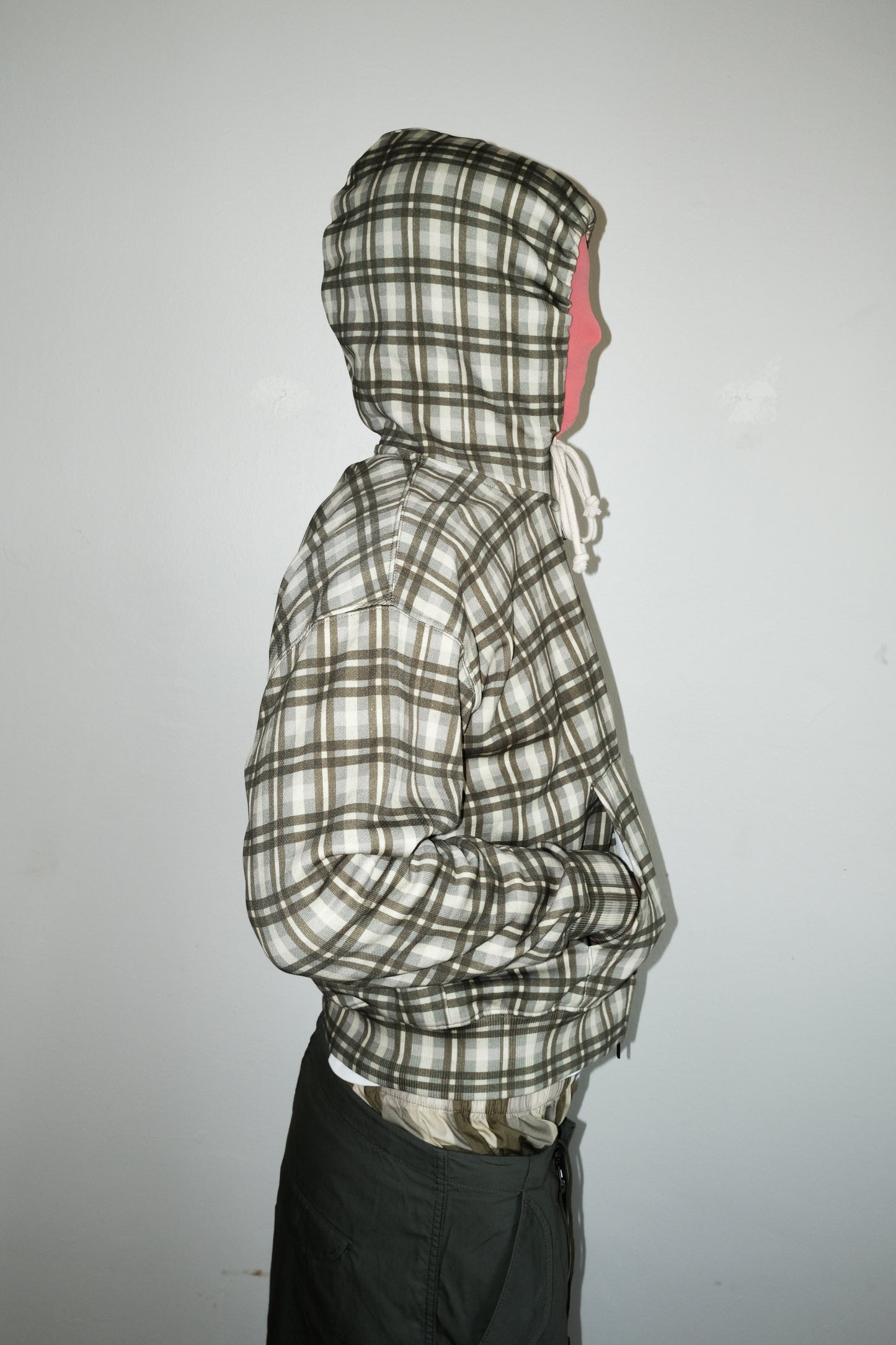 Plaid Zip Up