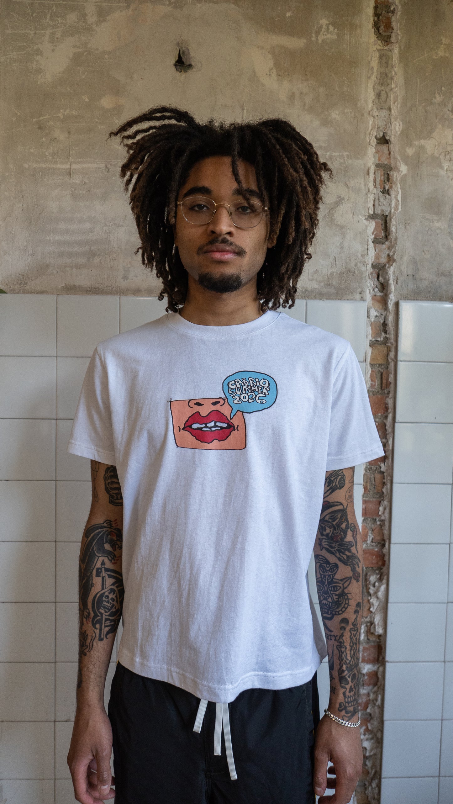 Paranoid Tee White