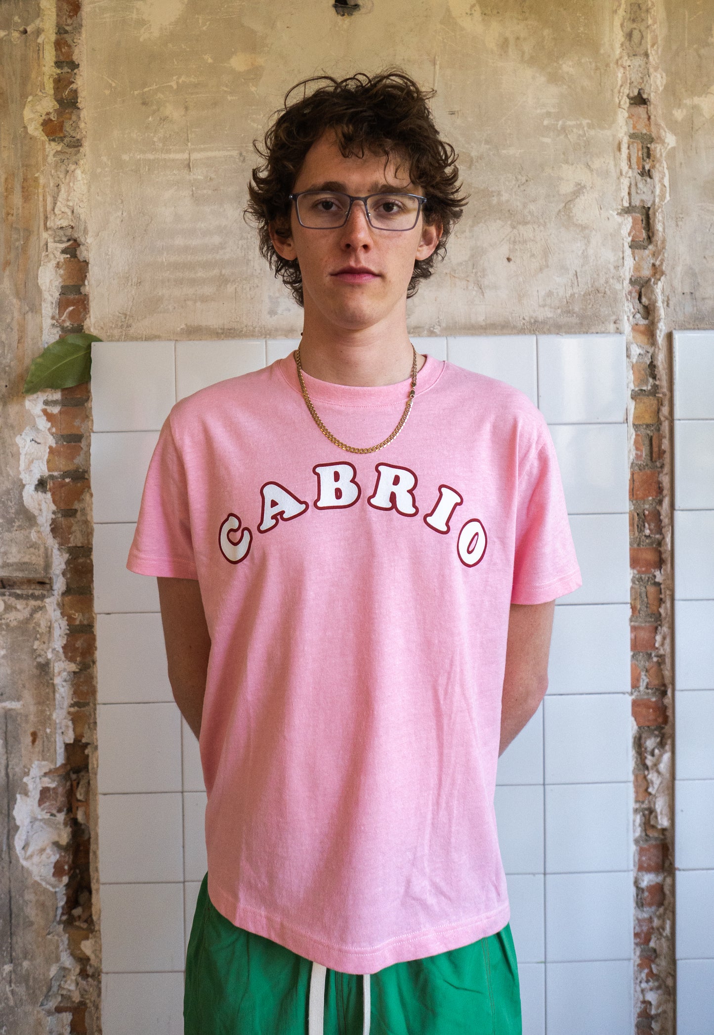 Cross Tee Pink