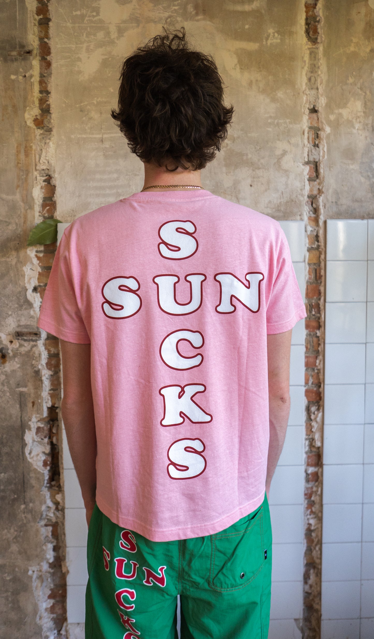Cross Tee Pink
