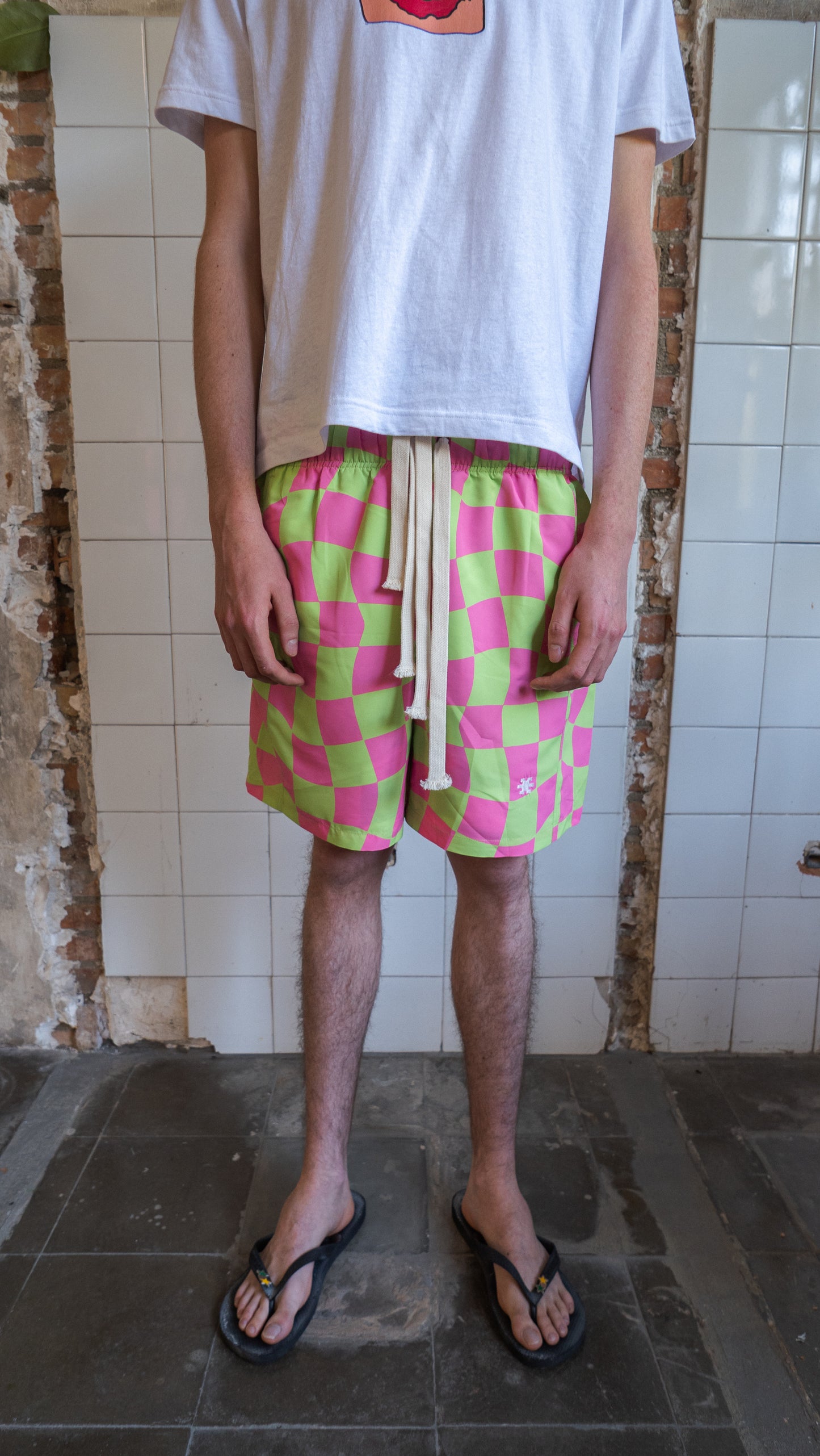 Checks Pink/Green